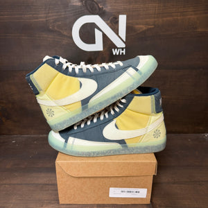 Nike Blazer Mid 77 Move to Zero Armory Navy Size 10 (Pre-Owned) - Image 1