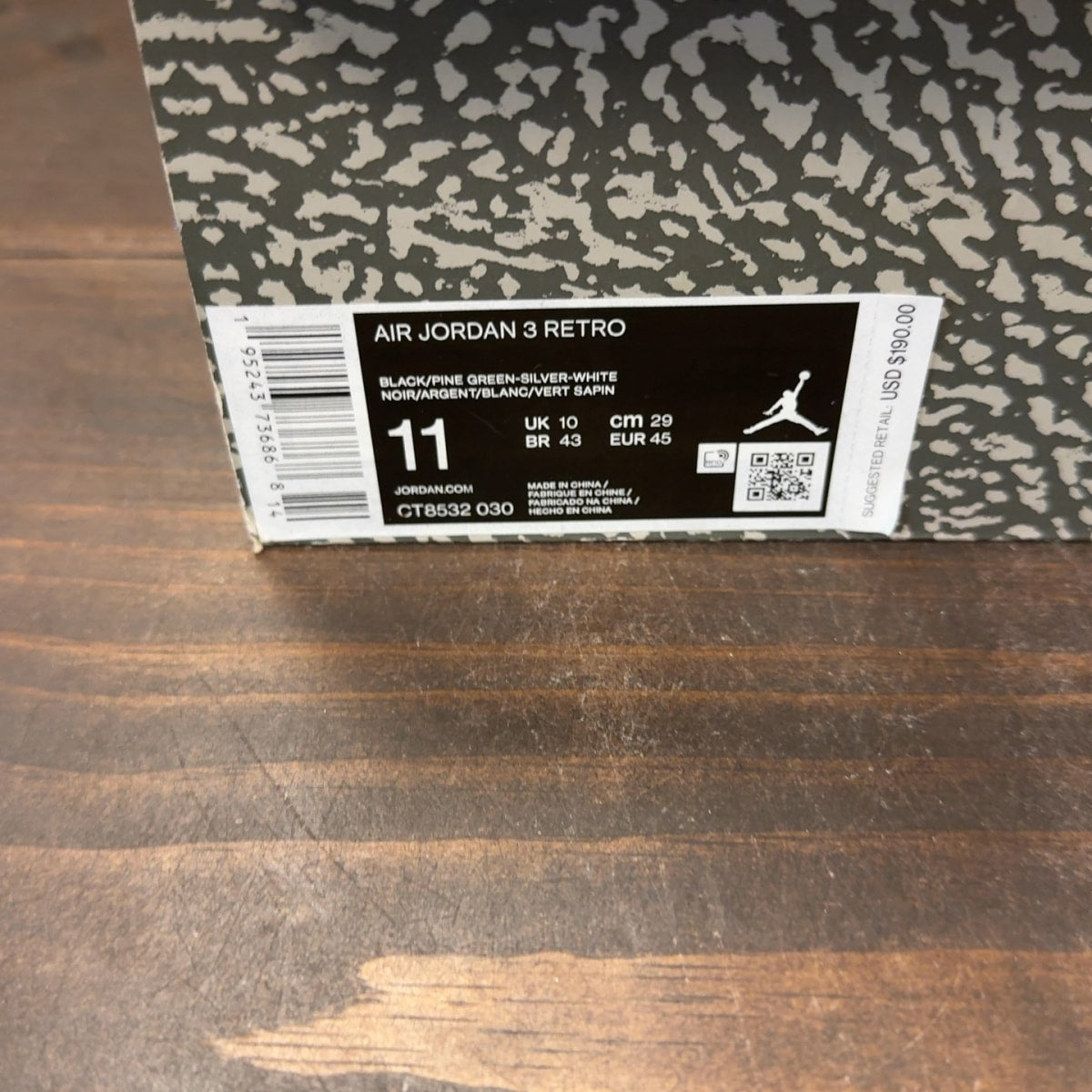 Jordan 3 Retro Pine Green - Image 8