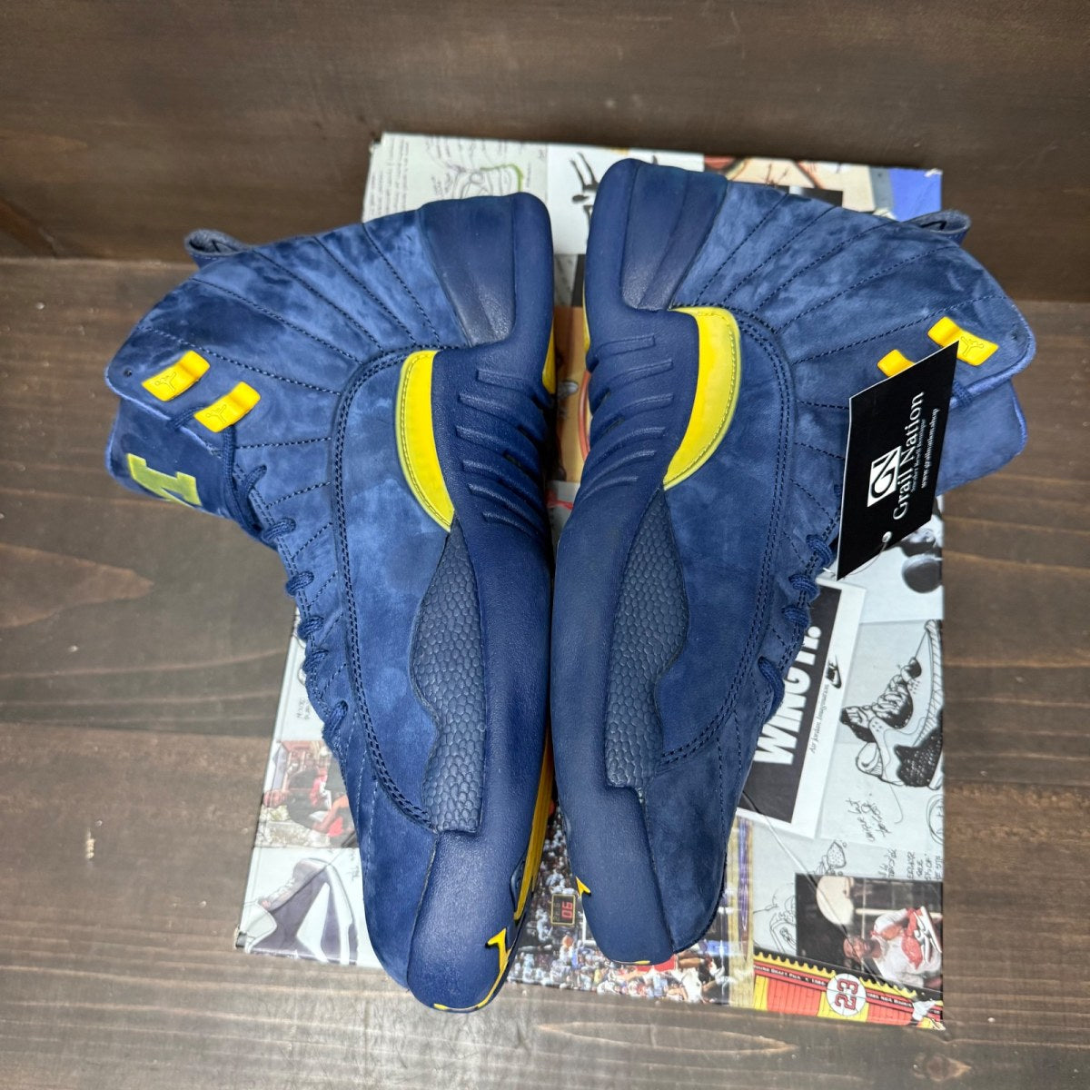 Jordan 12 Retro Michigan - Image 3