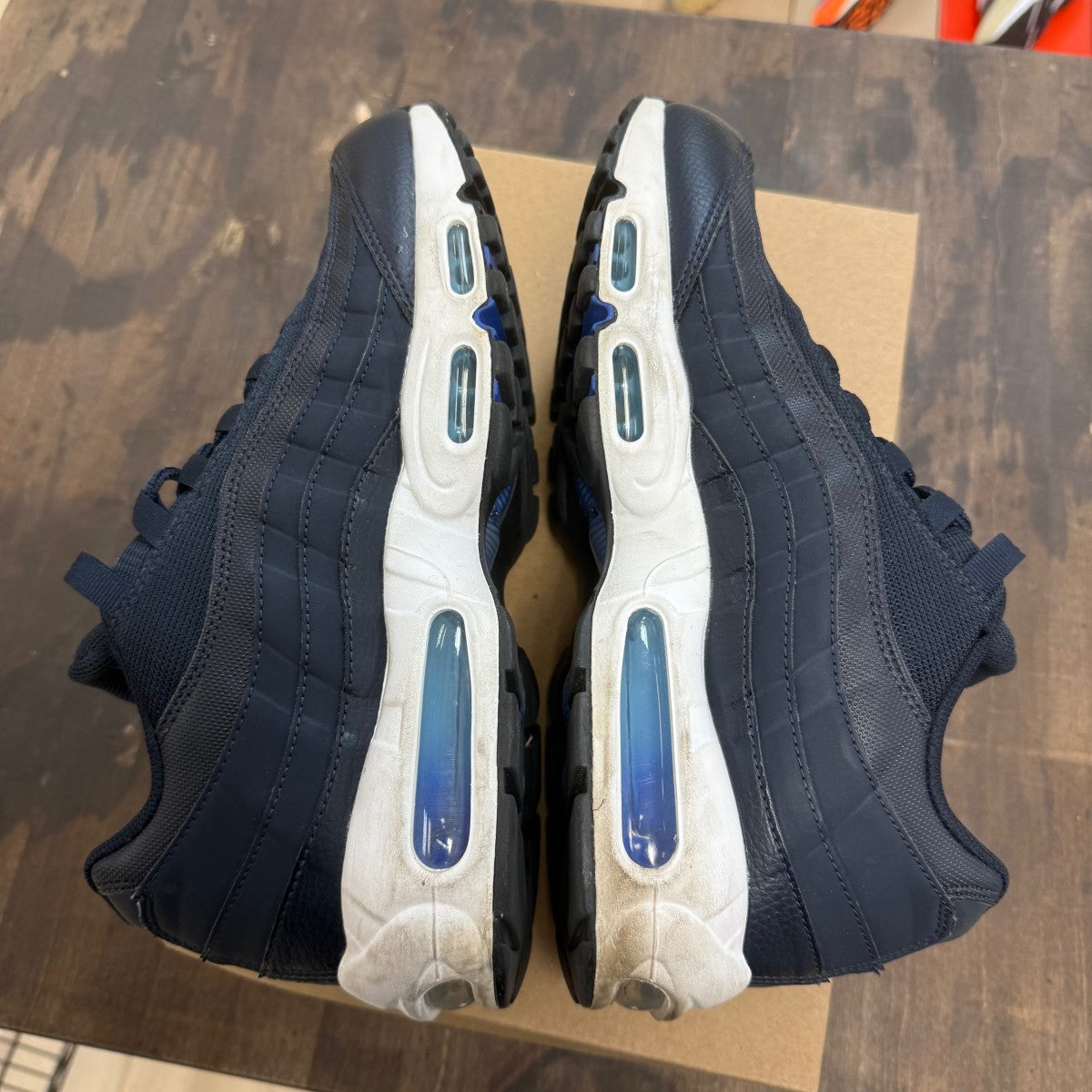 Nike Air Max 95 Dark Obsidian Racer Blue Size 10.5 (Pre-Owned) - Image 3