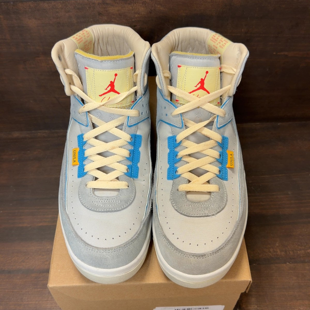 Jordan 2 Retro SP Union Grey Fog Size 12 (Pre-Owned) - Image 3