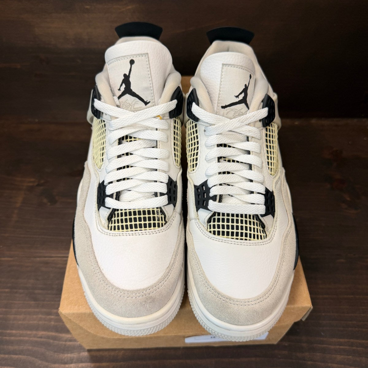 Jordan 4 Retro Military Black Size 9 (Pre-Owned) - Image 3