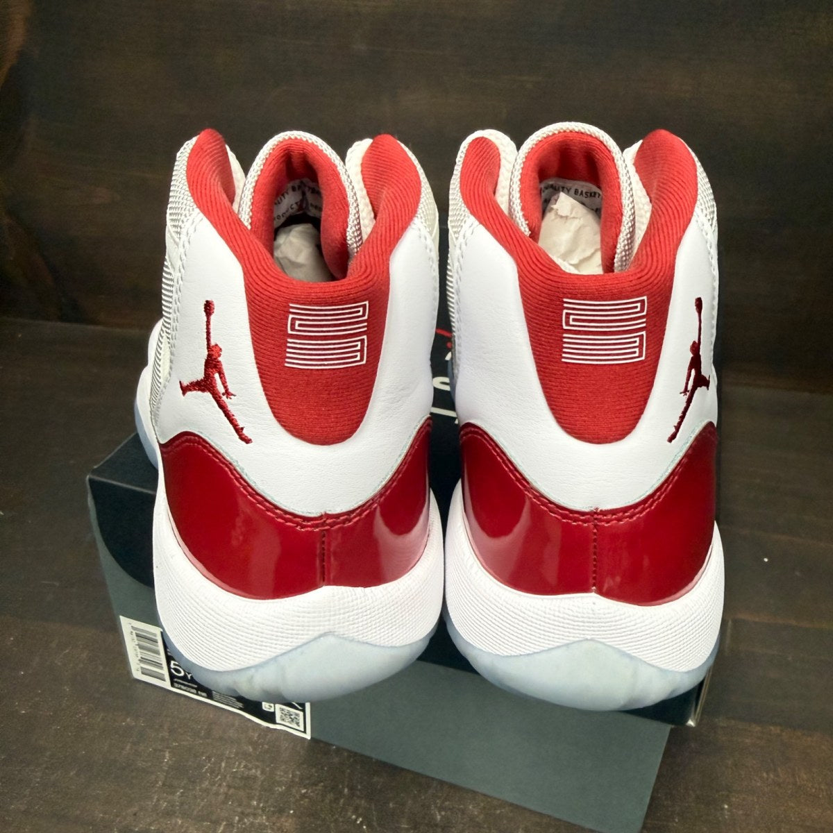 Jordan 11 Retro Cherry (2022) (GS) - Image 5