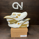 Nike Air Max 90 Flyease White Gold Size 11 (Pre-Owned) - Image 1