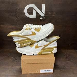 Nike Air Max 90 Flyease White Gold Size 11 (Pre-Owned) - Image 1