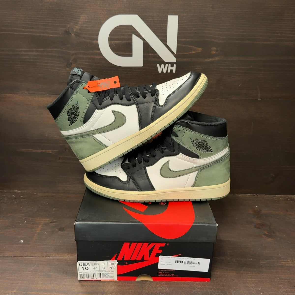 Jordan 1 Retro High Clay Green - Image 1