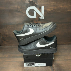 Nike Air Force 1 Low Supreme Black White - Image 1