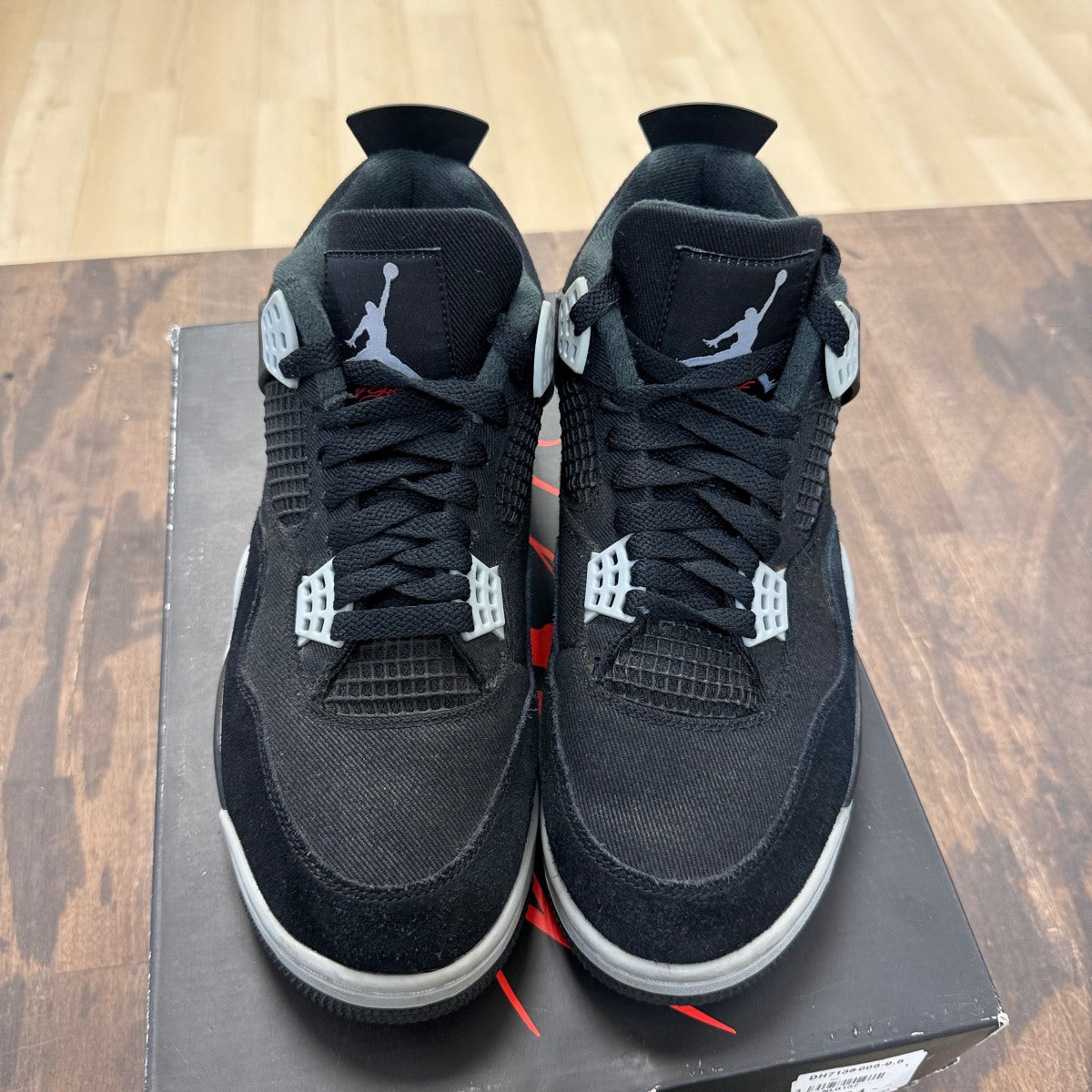 Jordan 4 Retro SE Black Canvas - Image 2