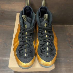 Nike Air Foamposite One Metallic Gold Size 11.5 (Pre-Owned) - tag