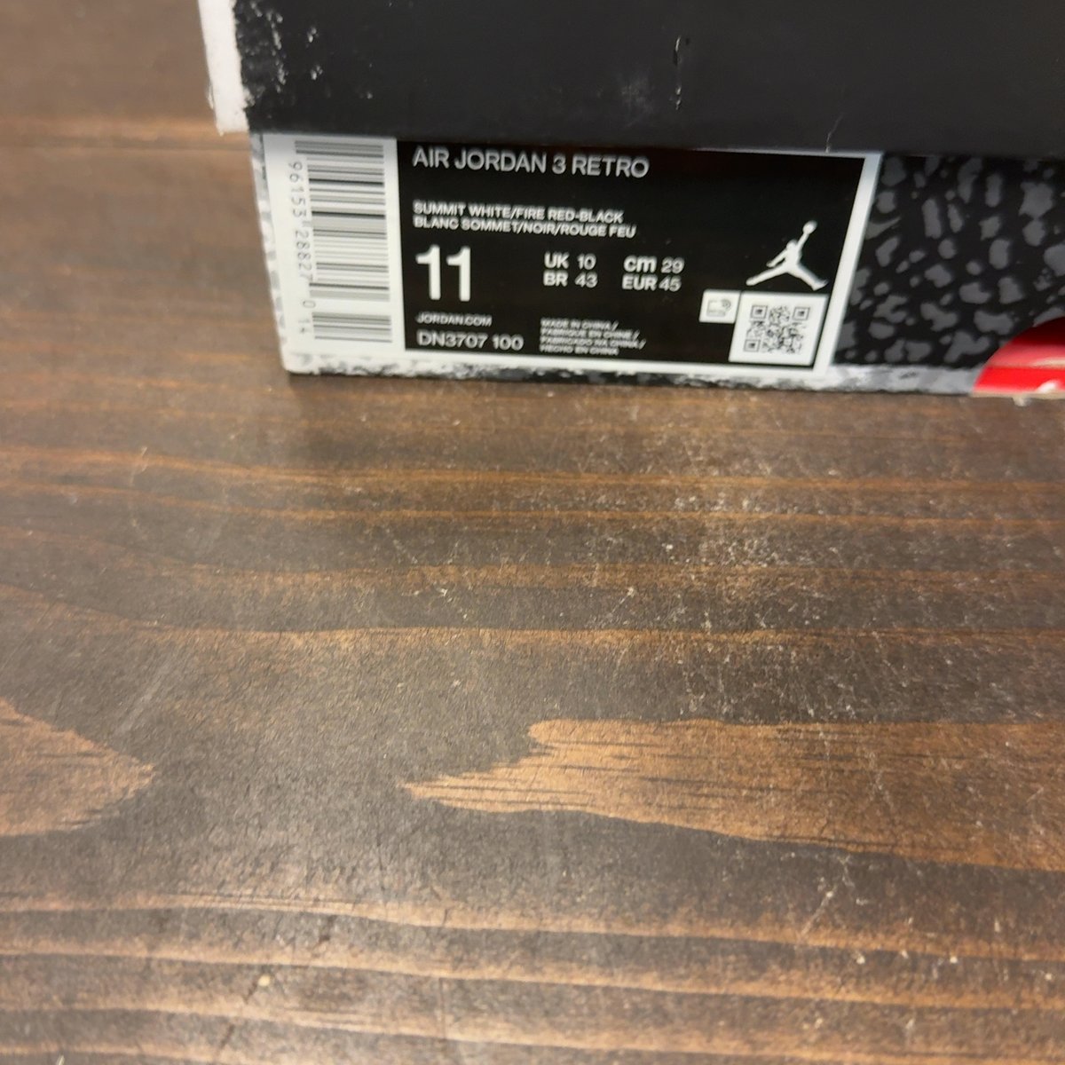 Jordan 3 Retro White Cement Reimagined Size 11 (Pre-Owned) - aux