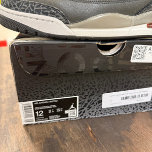 Jordan 3 Retro Fear Pack (2023) Size 12 (Pre-Owned) - Image 6