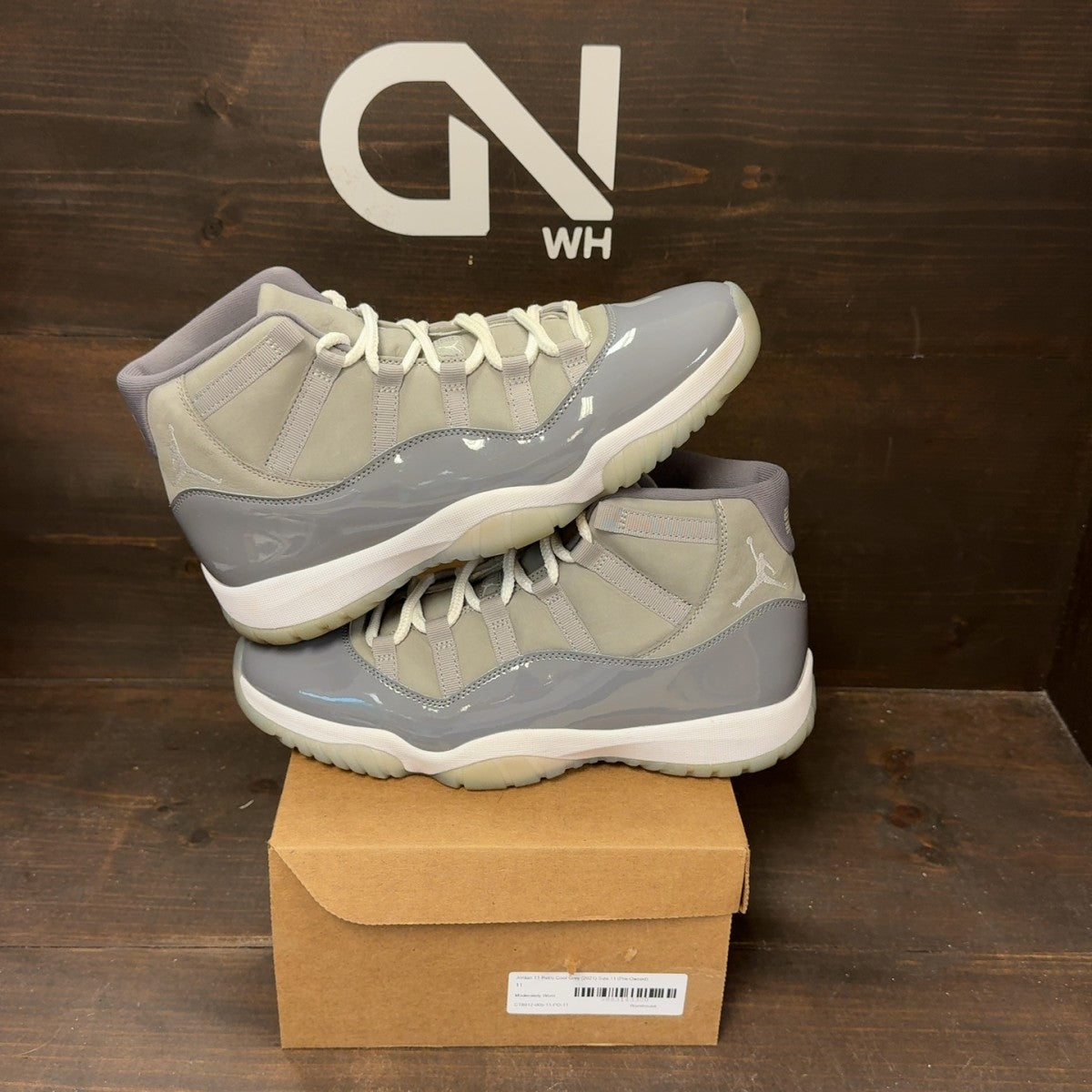 Jordan 11 Retro Cool Grey (2021) Size 11 (Pre-Owned) - Image 1