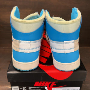 Jordan 1 Retro High Off-White University Blue Size 8.5 (Pre-Owned) - aux