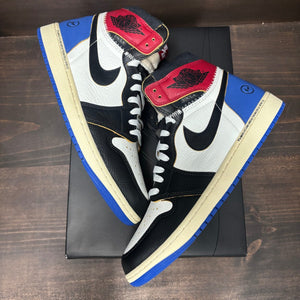 Jordan 1 Retro High OG SP Fragment x Union LA Varsity Red Sport Royal - Image 3