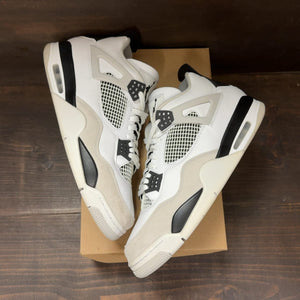 Jordan 4 Retro Military Black Size 13 (Pre-Owned) - back