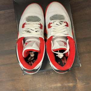 Jordan 4 Retro Fire Red (2020) (GS) - Image 5