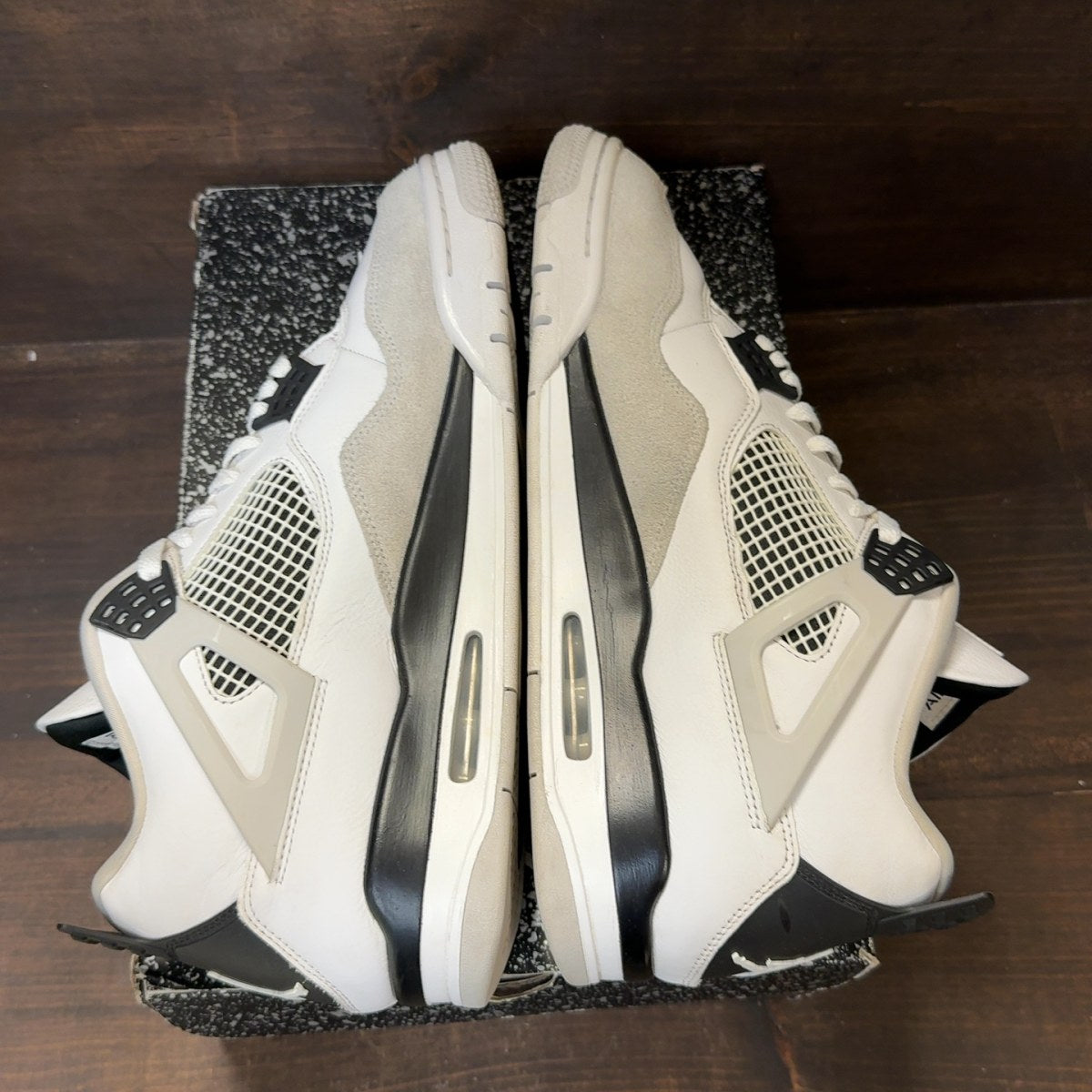 Jordan 4 Retro Military Black Size 13 (Pre-Owned)
