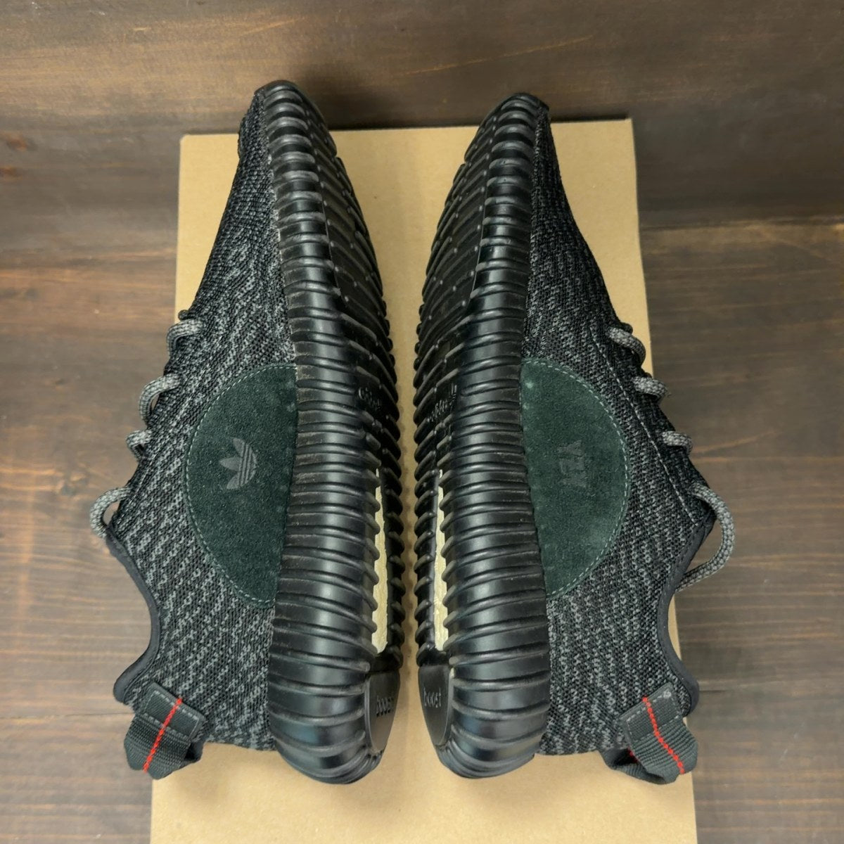 adidas Yeezy Boost 350 Pirate Black (2016) Size 8 (Pre-Owned) - Image 5