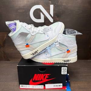 Jordan 1 Retro High Off-White Alaska - Image 1