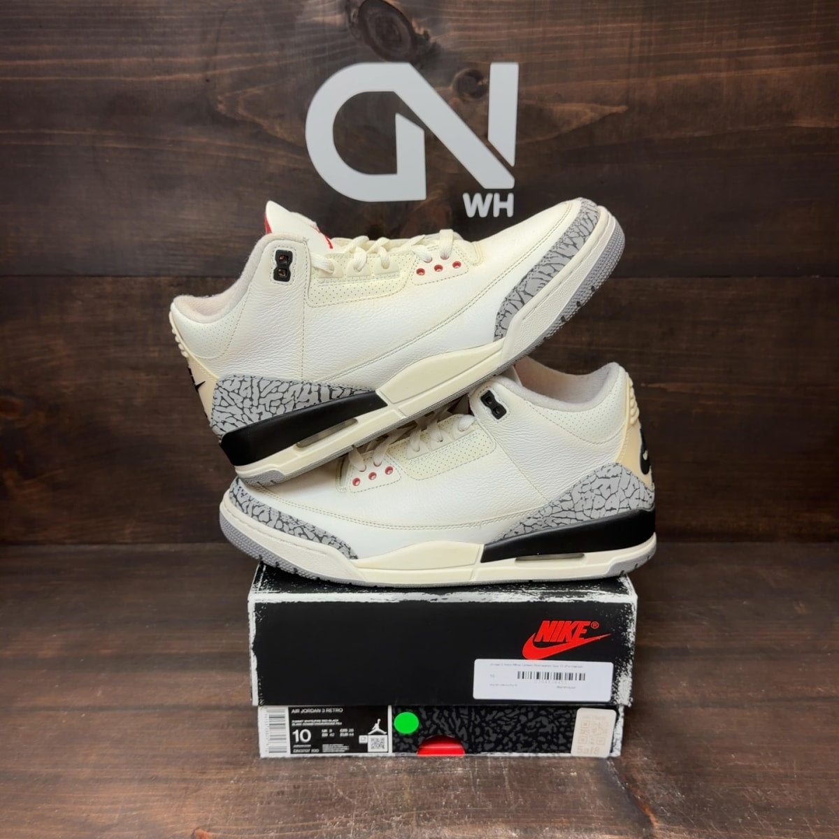 Jordan 3 Retro White Cement Reimagined - Image 1