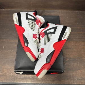 Jordan 4 Retro Fire Red (2020) Size 9 (Pre-Owned) - back