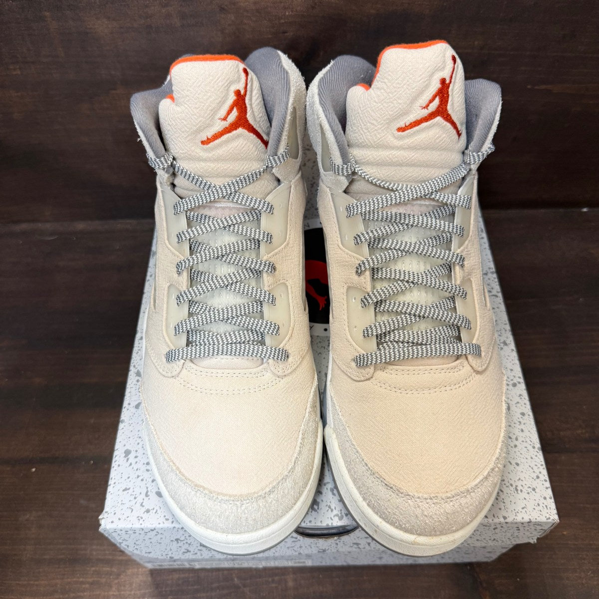 Jordan 5 Retro SE Craft Light Orewood Brown Size 12 (Pre-Owned) - Image 2