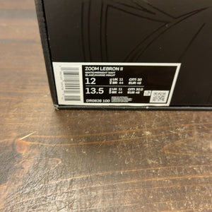 Nike LeBron Zoom 2 Midnight Navy (2022) Size 12 (Pre-Owned) - aux