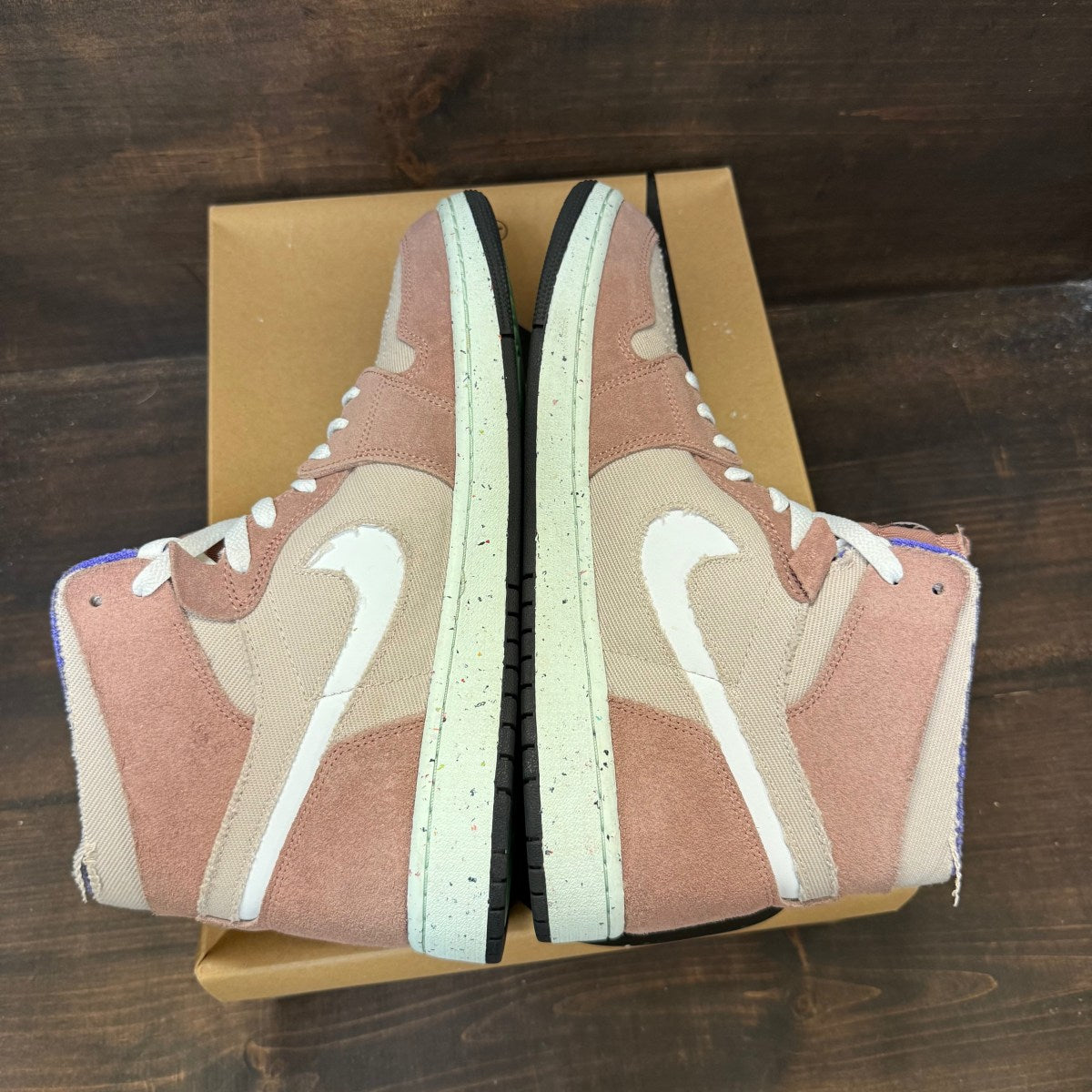 Jordan 1 High Zoom Air CMFT Fossil Stone - Image 4