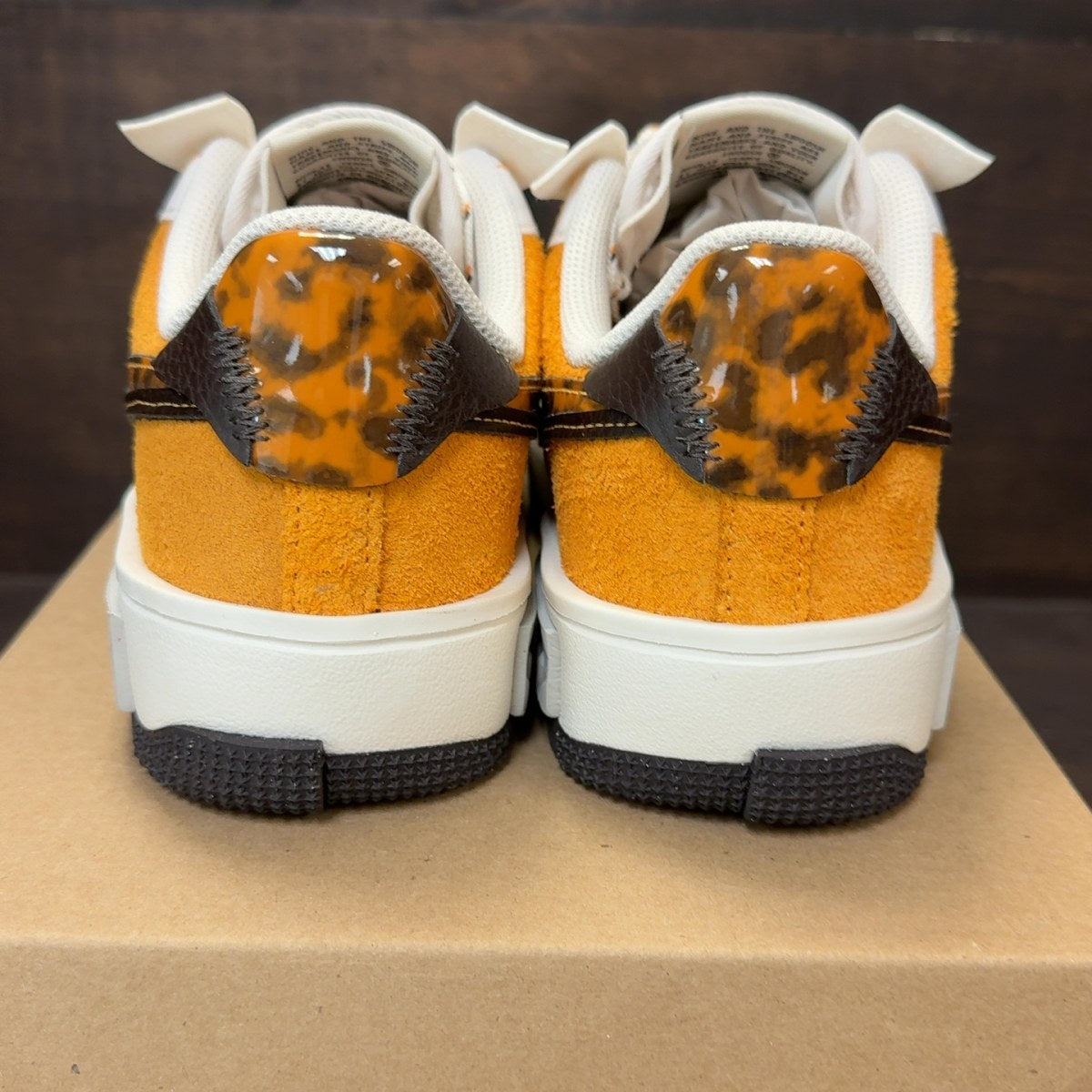 Nike Air Force 1 Low Fontanka WM Tortoise Shell (Women's) Size 7W (Pre-Owned) - Image 5