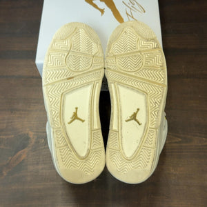 Jordan 4 Retro Metallic Gold (Women's) Size 7W (Pre-Owned)