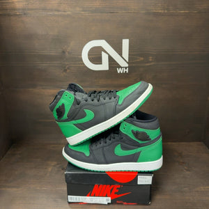 Jordan 1 Retro High Pine Green Black Size 10.5 (Pre-Owned)