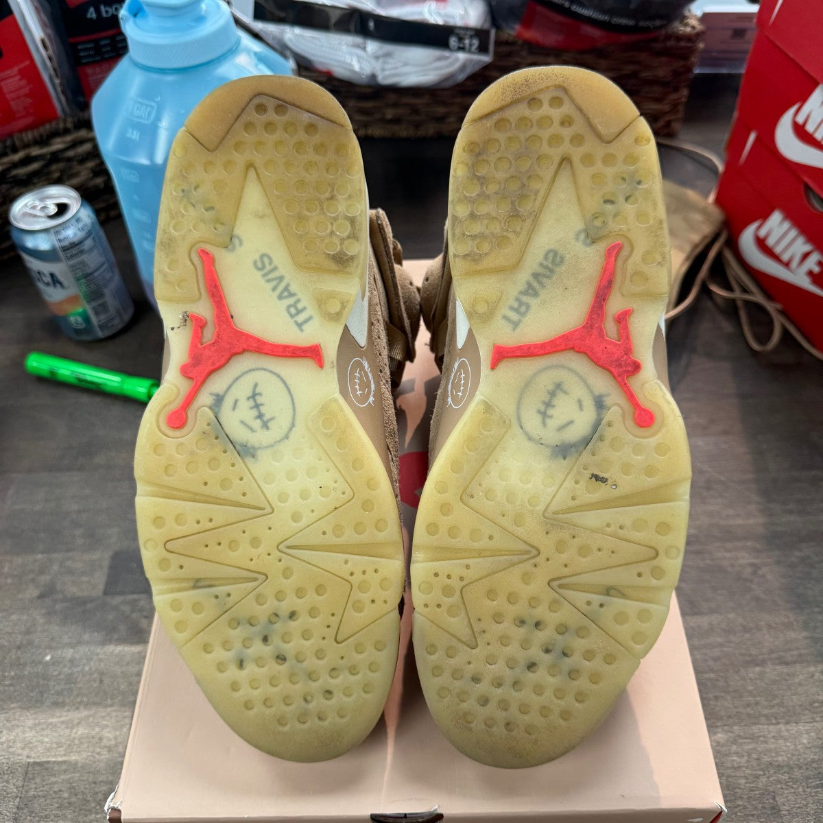 Jordan 6 Retro Travis Scott British Khaki Size 9 (Pre-Owned)