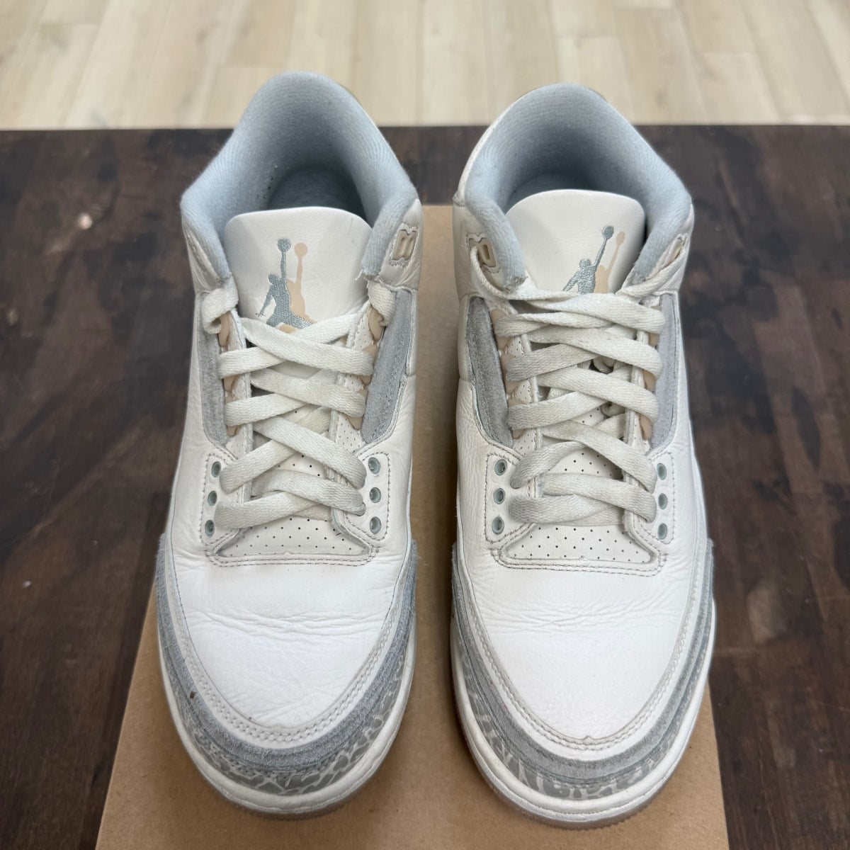 Jordan 3 Retro Craft Ivory Size 7.5 (Pre-Owned) - Image 2