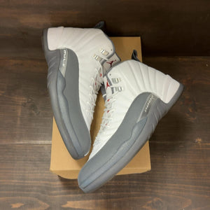 Jordan 12 Retro White Dark Grey Size 13 (Pre-Owned) - back