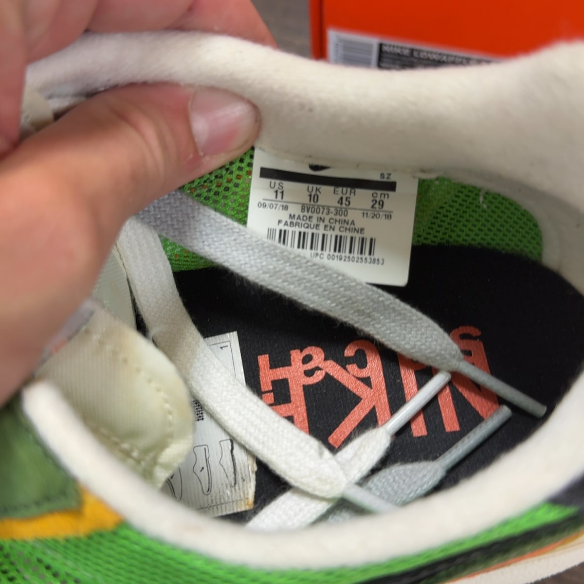 Nike LD Waffle sacai Green Gusto - Image 7