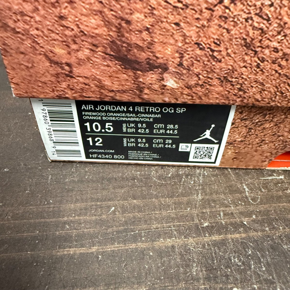 Air Jordan 4 Retro OG SP Nigel Sylvester Brick by Brick - Image 8