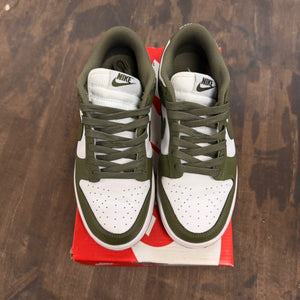 Nike Dunk Low Medium Olive (Women's) Size 6.5W (Pre-Owned) - Image 2