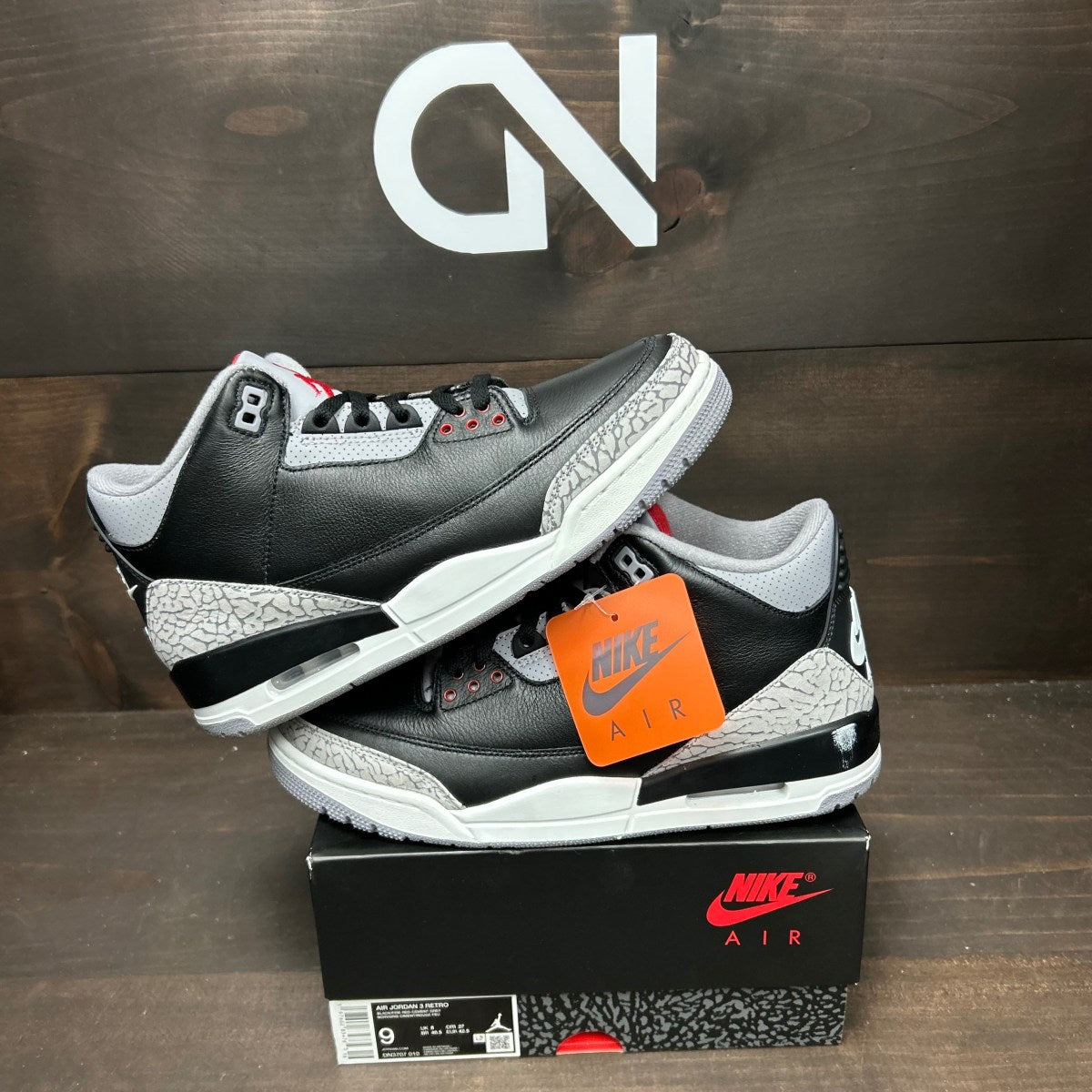Jordan 3 Retro OG Black Cement (2024) - Image 1
