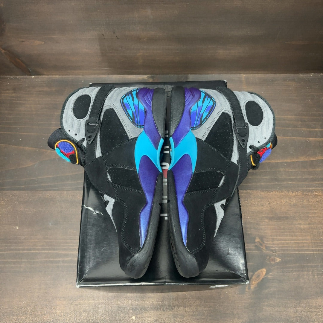 Jordan 8 Retro Aqua (2025) Size 10.5 (Pre-Owned)