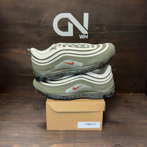 Nike Air Max 97 SE Cargo Khaki Rugged Orange Size 15 (Pre-Owned) - Image 1