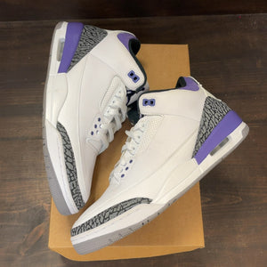 Jordan 3 Retro Dark Iris Size 11 (Pre-Owned) - Image 2