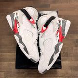 Jordan 8 Retro White True Red (2025) - Image 1