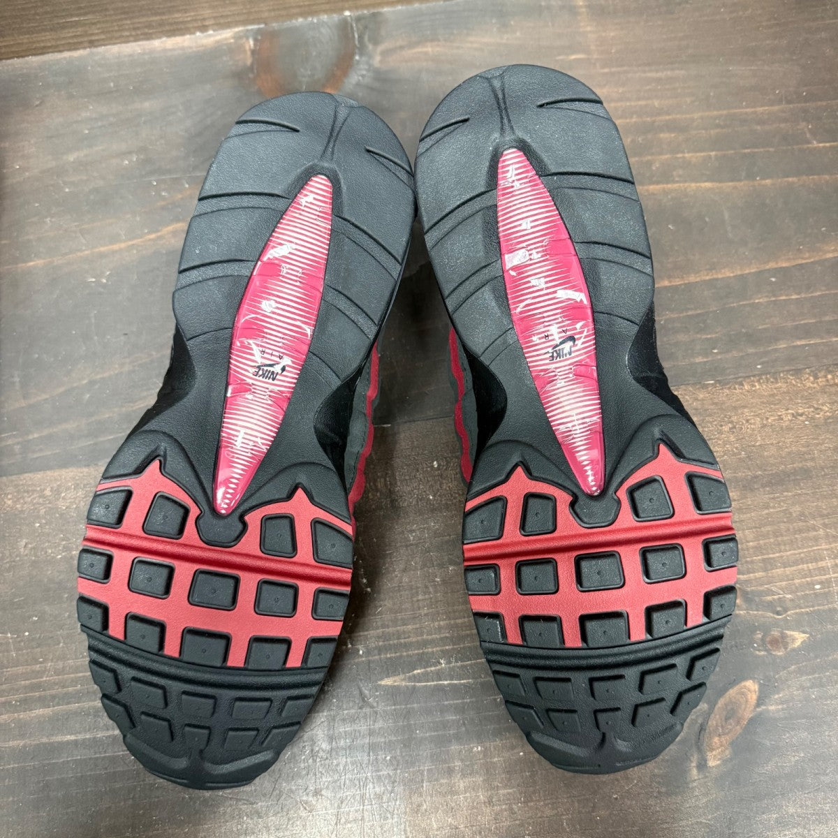 Nike Air Max 95 OG Big Bubble Black Crimson Grey - Image 5