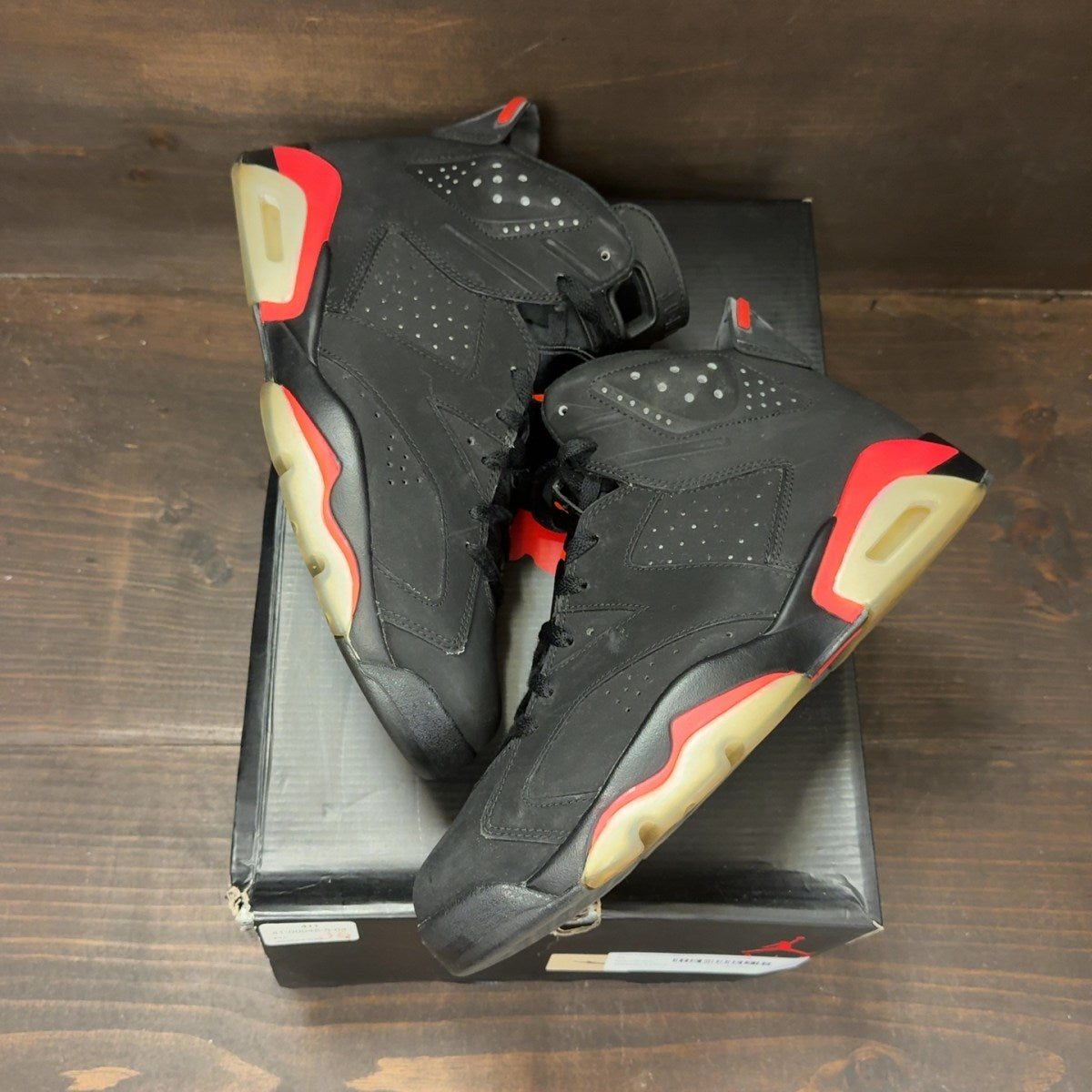 Jordan 6 Retro Infrared Black (2014) - Image 2