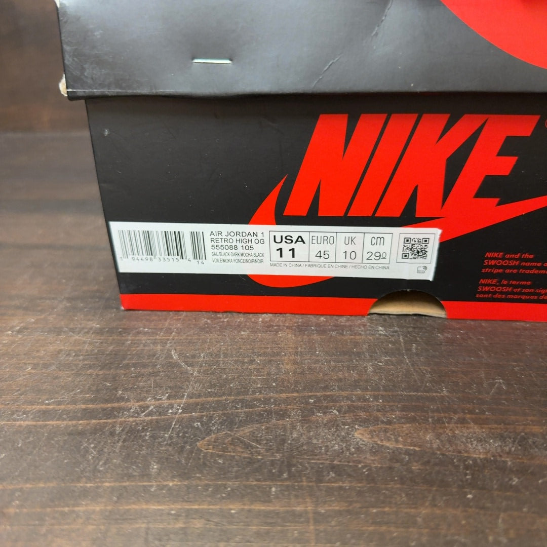 Jordan 1 Retro High Dark Mocha - Image 7
