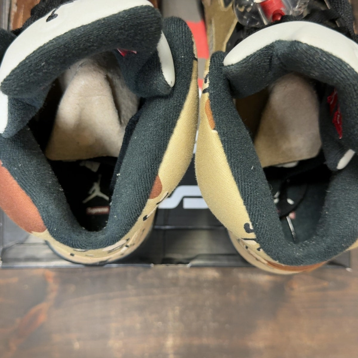 Jordan 5 Retro Supreme Desert Camo - Image 6