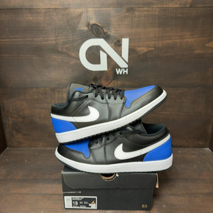 Jordan 1 Low Black Royal Toe - Image 1