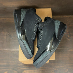Jordan 3 Retro Black Cat (2025) Size 12 (Pre-Owned) - Image 2