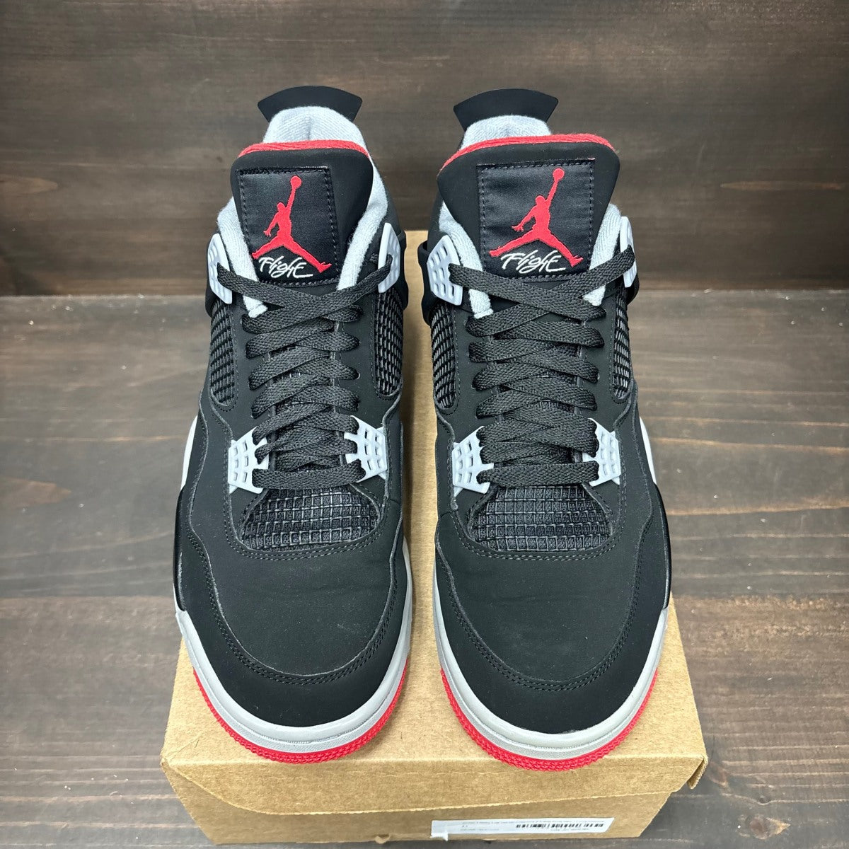 Jordan 4 Retro Bred (2019) Size 11 (Pre-Owned) - Image 3