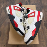 Jordan 4 Retro Red Cement (GS) Size 6Y (Pre-Owned) - Image 1